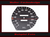 Speedometer Disc for Mercedes W107 R107 280 SL mechanical...