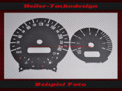 Speedometer Discs for Mini Cooper R50 150 Mph to 240 Kmh...