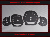 Speedometer Disc for Porsche 911 991 Switch 2013 Mph to Kmh