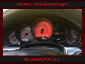 Speedometer Discs for Porsche 911 991 Switch 2013 200 Mph to 330 Kmh