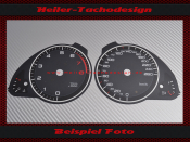 Speedometer Disc Audi A5 8T Benzin 160 Mph to 260 Kmh
