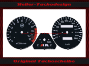 Tachoscheibe für Yamaha XJR1300 1998 bis 2003 RP 2002 bis 2006