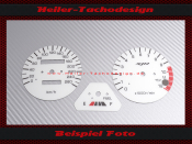 Tachoscheibe Yamaha XJR1300 1998 bis 2003 RP 2002 bis 2006