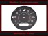 Speedometer Sticker for Dodge Charger 1974 B Body Special Edition 120 Mph to 200 Kmh