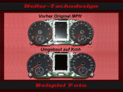Speedometer Disc for VW Golf 6 GTI 2011 to 2012 Mph to Kmh