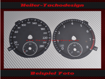 Speedometer Disc for VW Passat CC Petrol Mph to Kmh from 2012