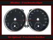 Speedometer Disc for VW Tiguan from 2011 to 2015 160 Mph to 260 Kmh