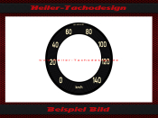 Speedometer Sticker for Mercedes Benz Ponton 180 W120...