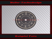 Clock Mercedes W113 230SL Pagode sticker Kinzle Ø 5,5cm