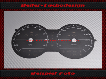 Speedometer Disc for Lotus Ebeforea Mph to Kmh