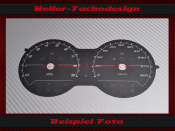 Speedometer Disc for Lotus Ebeforea 180 Mph to 300 Kmh