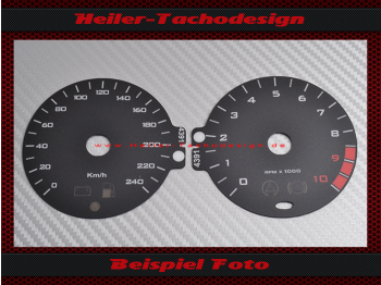 Speedometer Discs for BMW R 1200 R 2011 150 Mph to 240 Kmh 10000 RPM