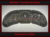 Speedometer Disc for Hummer H2 2003 to 2007 Automatik 120 Mph to 200 Kmh