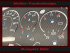 Speedometer Disc for Hummer H2 2003 to 2007 Automatik 120 Mph to 200 Kmh
