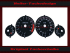 Tachoscheibe für Suzuki Hayabusa GSX 1300R 2002 bis 2007