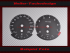 Speedometer discs for BMW X1 E84 160 Mph to 260 Kmh 7500 UPM with l/100KM