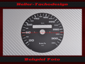 Tachoscheibe für Porsche 911 964 993 Turbo ohne...