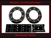Set Tacho Aufkleber für Mercedes W111 große...