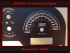Tachoscheibe für Ford Mustang für Saleen 200 Mph zu 320 Kmh