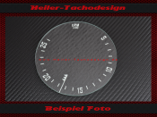 Tacho Glas für Traktormeter Porsche Schlepper Export...