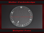 Tacho Glas Traktormeter Porsche Schlepper Export 2600 UPM...