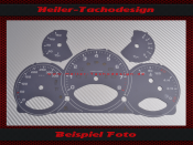 Speedometer Discs for Porsche 911 997 Carrera Switch 200 Mph to 330 Kmh
