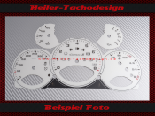 Speedometer Discs for Porsche 911 997 Carrera Switch 200 Mph to 330 Kmh