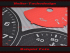 Tachoscheibe für Porsche 911 997 Carrera Schalter Mph zu Kmh