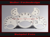 Speedometer Discs for Porsche 911 997 Carrera PDK 200 Mph...