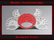 Tachoscheiben für Porsche 911 997 Carrera PDK 200...