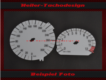 Speedometer Discs for BMW K1300R 2010 190 Mph to 300 Kmh 12000 RPM