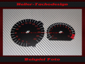 Tachoscheibe für BMW K1300R 2010 Mph zu Kmh