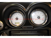 Speedometer Disc for Harley Davidson Street Glide 2013 Ø 80 Mph to Kmh