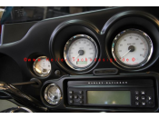 Speedometer Disc for Harley Davidson Street Glide 2013 Ø 80 Mph to Kmh