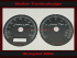 Speedometer Disc for Harley Davidson Street Glide 2013 Ø 80 Mph to Kmh