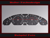 Tachoscheibe für BMW E46 M3 190 Mph zu 300 Kmh
