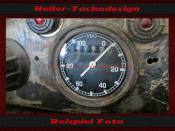 Speedometer Glass VDO VW Kübelwagen Typ 82 and VW Schwimmwagen 166 Ø 57 mm Version 1