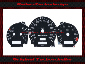 Speedometer Discs for Mercedes W202 280 Kmh AMG from Motometer