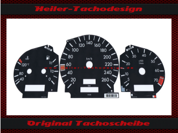 Speedometer Discs for Mercedes W202 260 Kmh Petrol from VDO