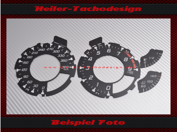 Speedometer Discs for Mercedes SLS C197 R197 240 Mph to 390 Kmh