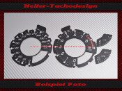 Tachoscheibe Mercedes SLS C197 R197 Mph zu Kmh
