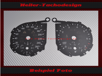 Speedometer Discs for Mercedes W251 R Class Petrol Distronic 160 Mph to 260 Kmh