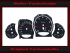 Speedometer Disc for Porsche Panamera 970 Turbo 225 Mph to 350 Kmh