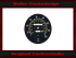 Tachoscheibe für Mercedes W107 R107 380 SL elektronischer Tacho Mph zu Kmh - 2