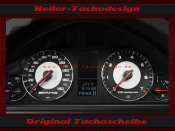 Gauge face Mercedes G500 W463 Gasoline MPH to KMH