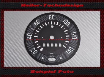 Tachoscheibe für VW Käfer 1961 bis 1962 140 Kmh