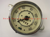 Tachoscheibe für VW Käfer 1961 bis 1962 140 Kmh