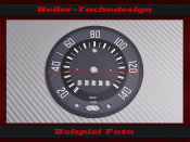 Tachoscheibe für VW Käfer 1961 bis 1962 140 Kmh
