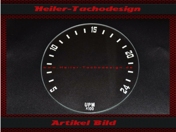 Tacho Glas Traktormeter für Porsche Diesel Export 2400 UPM - 1