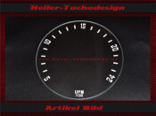 Speedometer Tractormeter Porsche Diesel Export 2400 UPM...